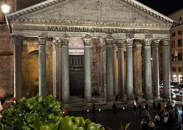 아파트 Casa Morgana - The Pantheon Balcony *